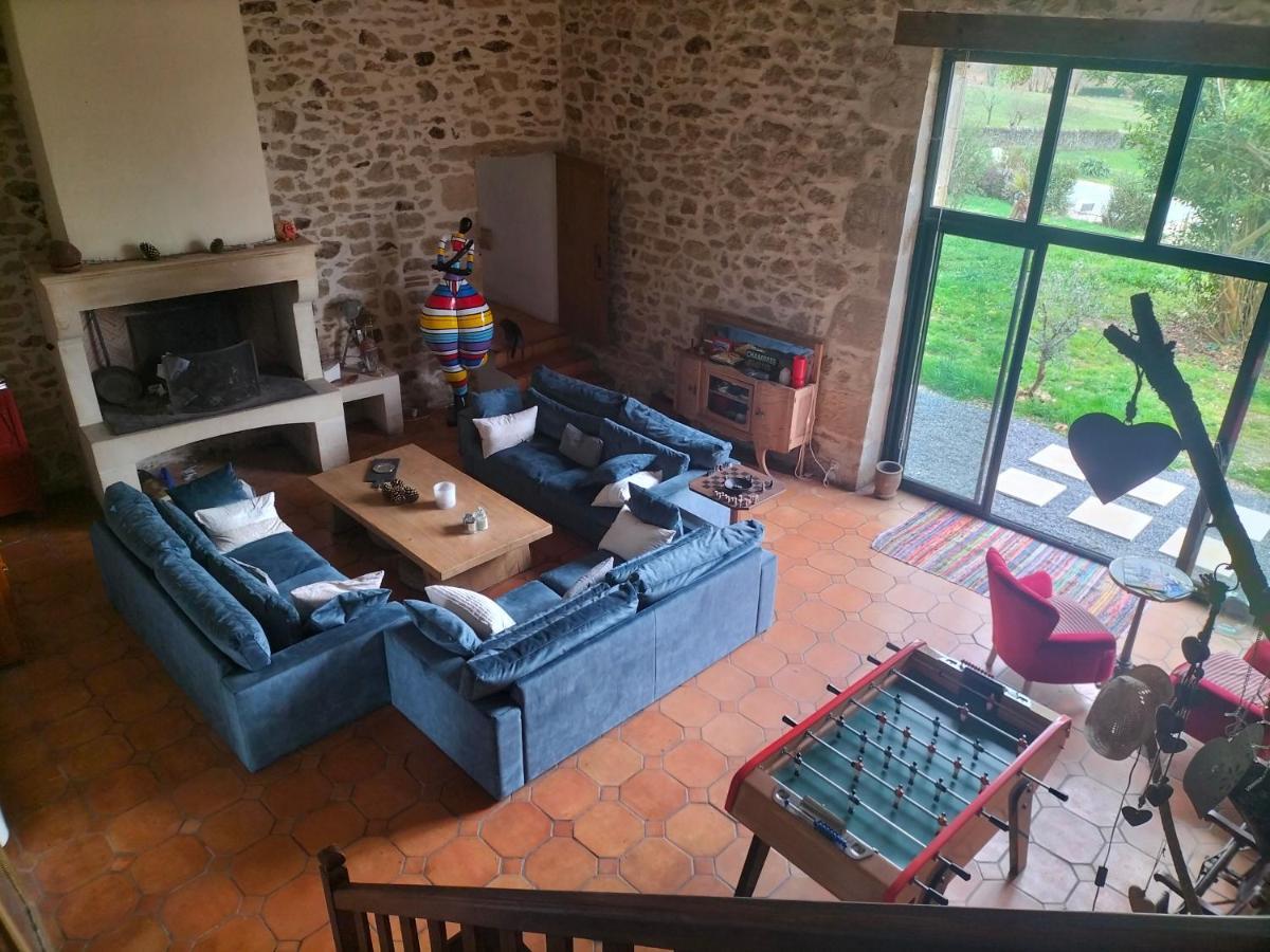 Chambres 2 Personnes Dans Notre Maison Girondine Saint-Martin-de-Lerm Eksteriør bilde