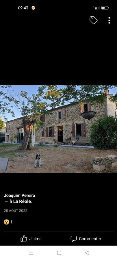 Chambres 2 Personnes Dans Notre Maison Girondine Saint-Martin-de-Lerm Eksteriør bilde